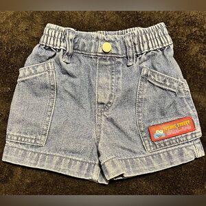 True vintage Sesame Street jeans shorts